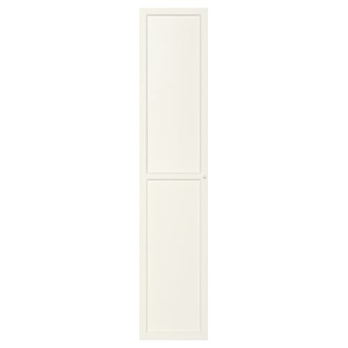 IKEA - OXBERG, bookcase door, white, 40x192 cm