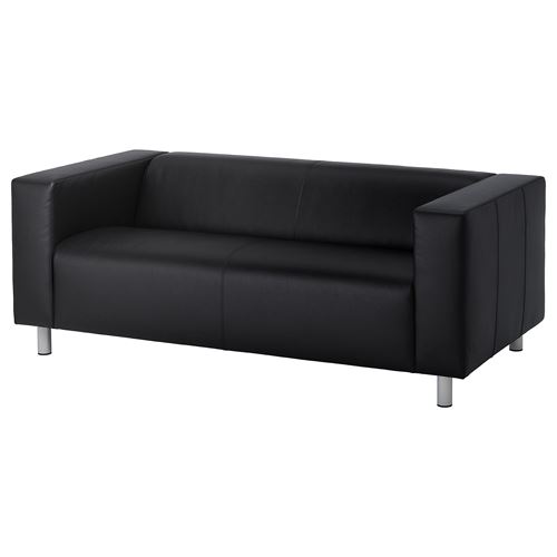 IKEA - KLIPPAN, 2-seat sofa, bomstad black