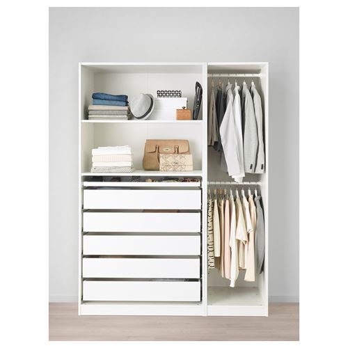 IKEA - PAX, PAX open wardrobe, white