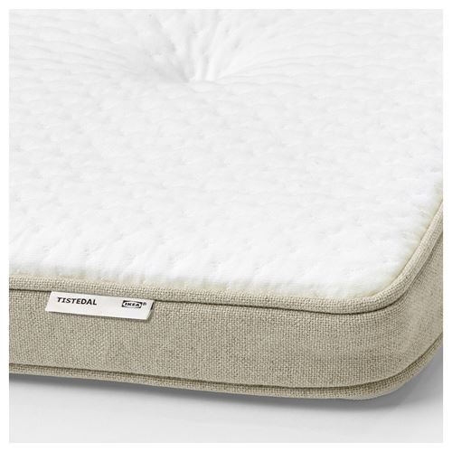 IKEA - TISTEDAL, double mattress pad, natural, 160x200 cm