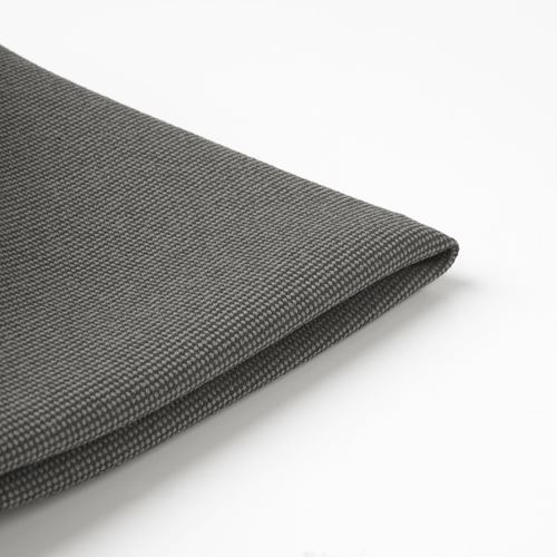 IKEA - FRÖSÖN, cover for chair cushion, dark grey, 35 cm