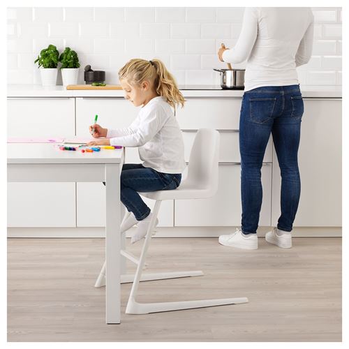 IKEA - LANGUR, children's chair, white