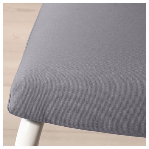 IKEA - LANGUR, padded seat cover for junior chair, grey