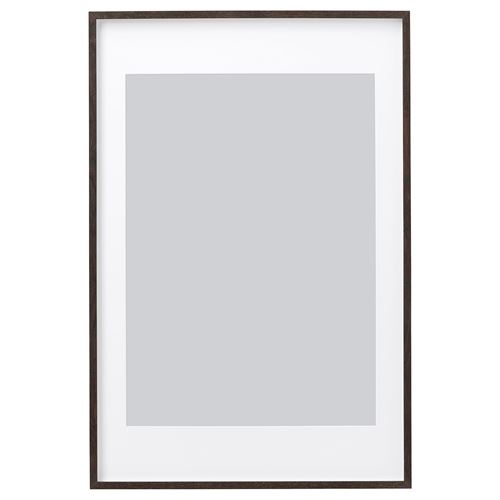IKEA - HOVSTA, wooden frame, darkbrown, 61x91 cm