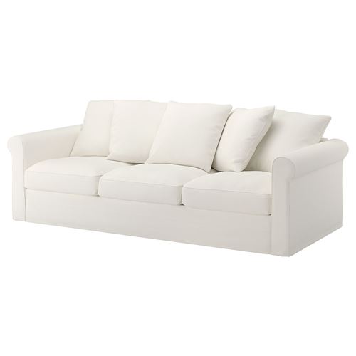 IKEA - GRÖNLID, 3-seat sofa, ınseros white