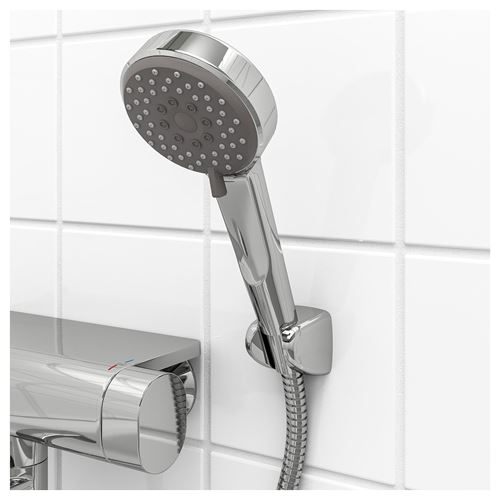 IKEA - KOLSJÖN, hand shower parking bracket, chrome-plated