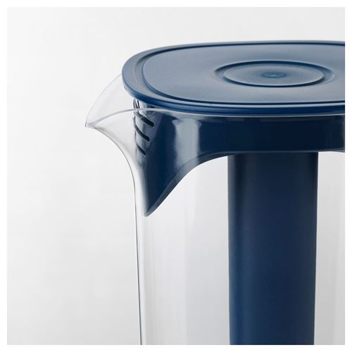 IKEA - MOPPA, jug, navy blue, 1,7 l