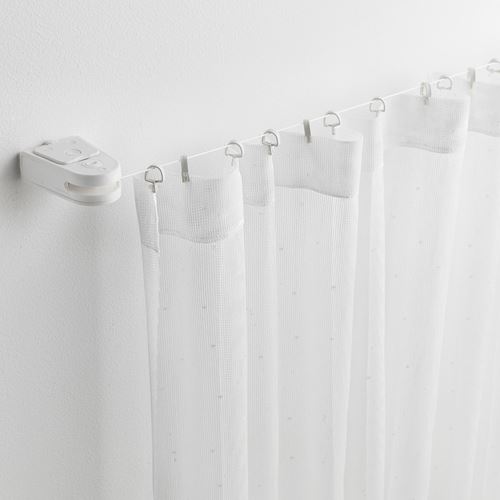 IKEA - FÖRSYNT, curtain wire, white, 200 cm