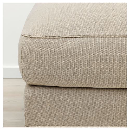 IKEA - GRÖNLID, saklama gözlü puf, sporda natürel