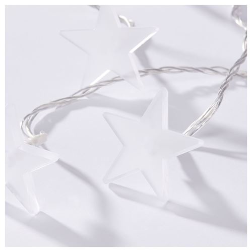 IKEA - STRALA, lighting chain, white, 3.5 m