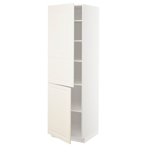 IKEA - METOD, kitchen high cabinet, BODBYN off-white, 60x60x200 cm