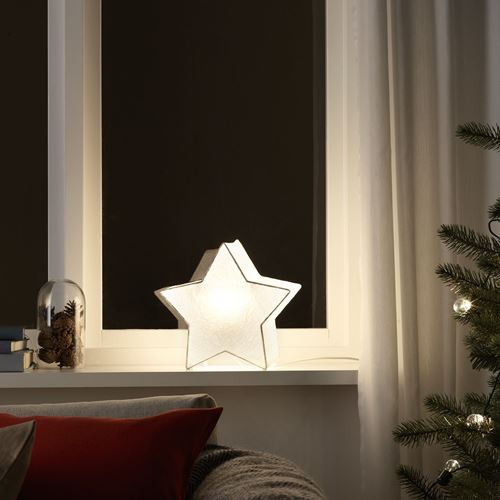 IKEA - STRALA, table lamp, white, 25 cm