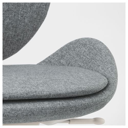 IKEA - HATTEFJALL, çalışma sandalyesi, gunnared orta gri