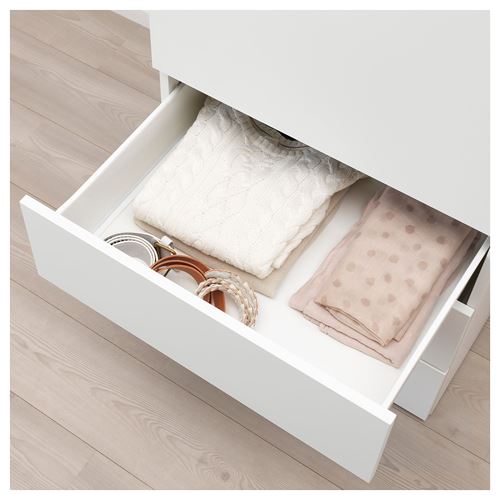 IKEA - SKATVAL, drawer, white/light grey, 60x57x20 cm