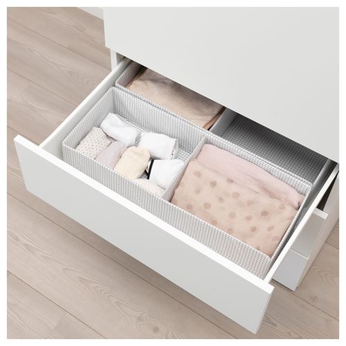 IKEA - FONNES, drawer, white, 60x57x20 cm