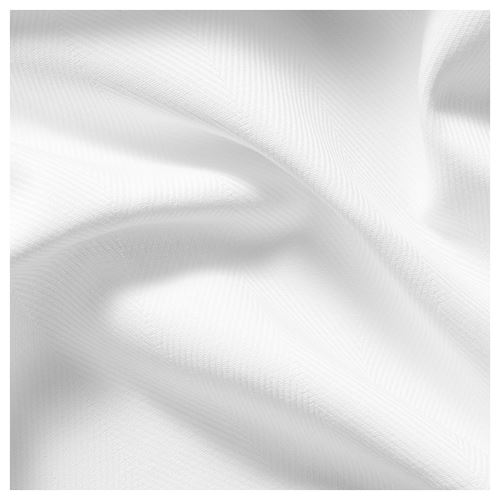 IKEA - TIBAST, background curtain, 1 pair, white, 145x300 cm