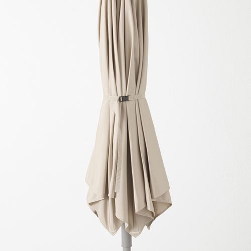 KUGGÖ/LINDÖJA, parasol, beige