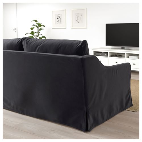 IKEA - FARLÖV, 3'lü kanepe, djuparp koyu gri