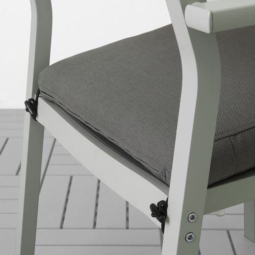 IKEA - FRÖSÖN/DUVHOLMEN, outdoor chair pad, dark grey, 44x44 cm