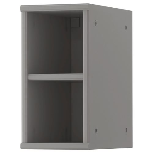 IKEA - TORNVIKEN, open kitchen cabinet, grey, 20x37x40 cm