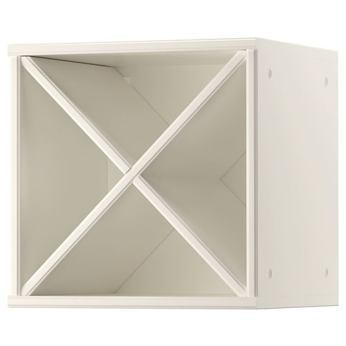 IKEA - TORNVIKEN, wine shelf, off white, 40x37x40 cm