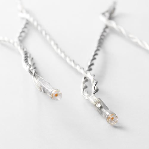 IKEA - LEDFYR, lighting chain, silver-colour, 2.1 m