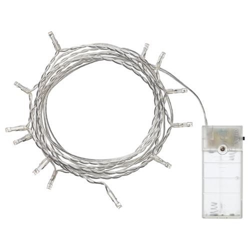 IKEA - LEDFYR, lighting chain, silver-colour