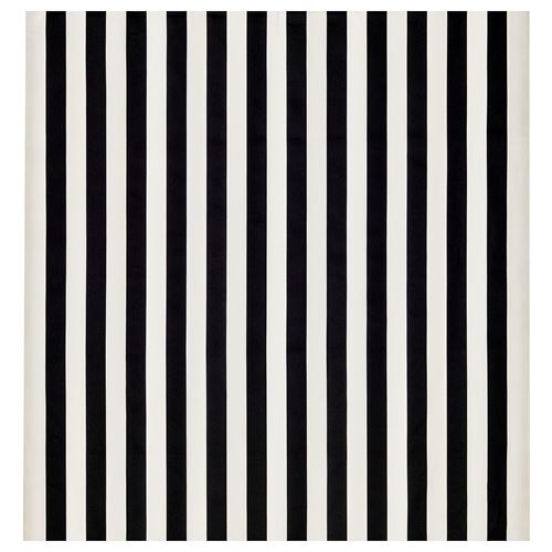 IKEA - SOFIA, fabric, striped-black, 150 cm