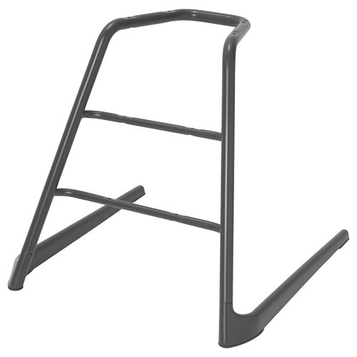 IKEA - LANGUR, mama sandalyesi ayağı, gri, 56x60x54 cm