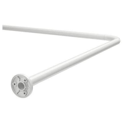 IKEA - VIKARN, shower curtain rod, white