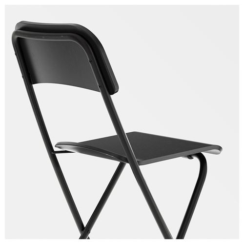 IKEA - FRANKLIN, bar chair, black, 63 cm