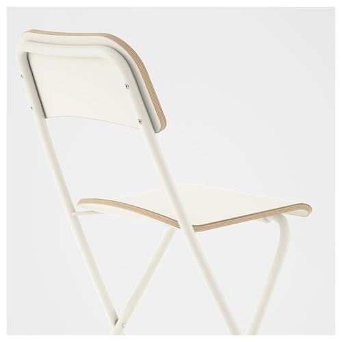 IKEA - FRANKLIN, bar chair, white, 63 cm