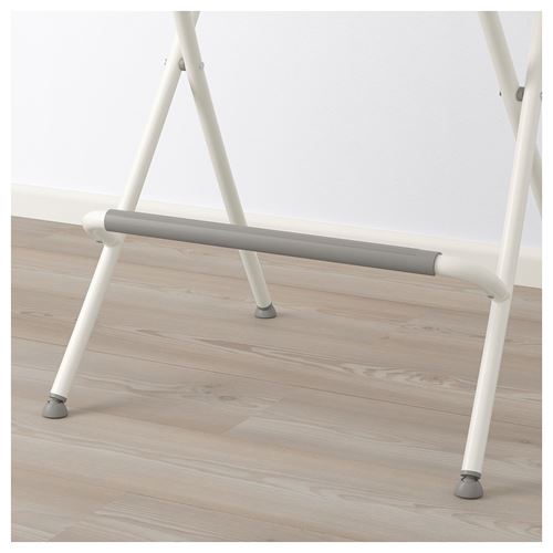 IKEA - FRANKLIN, bar sandalyesi, beyaz, 63 cm