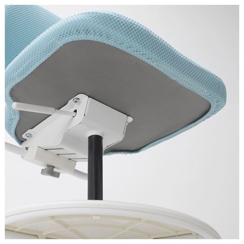 IKEA - VIMUND, child's desk chair, light turquoise
