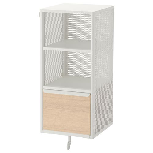 IKEA - BEKANT, part of office cabinet, white, 41x101 cm