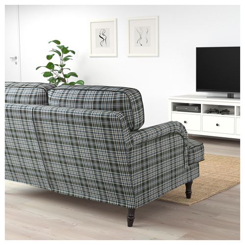 IKEA - STOCKSUND, 2'li kanepe, segersta çok renkli