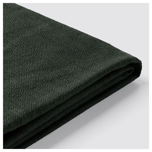 IKEA - STOCKSUND, 3-seat sofa cover, nolhaga dark green