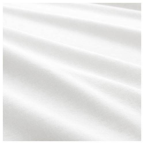 IKEA - VARVIAL, fitted sheet, white, 80x200 cm