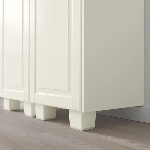 IKEA - FÖRBATTRA, leg, off white, 8 cm