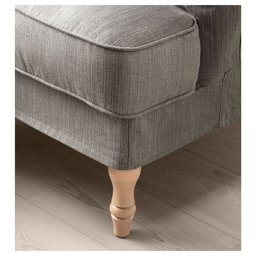 IKEA - STOCKSUND, 3'lü kanepe, nolhaga gri-bej
