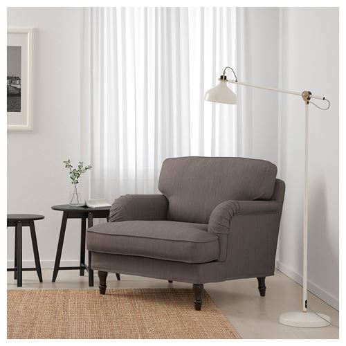 IKEA - STOCKSUND, tekli koltuk, nolhaga gri-bej