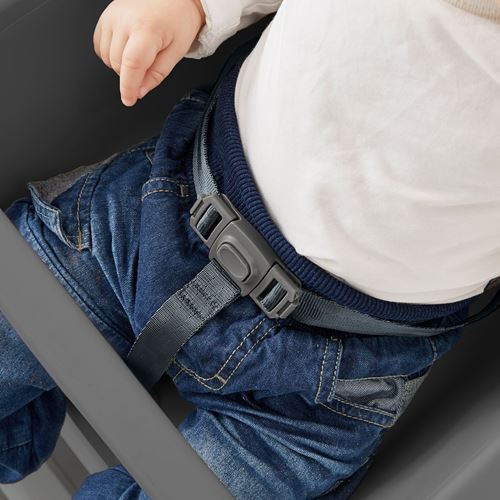 IKEA - LANGUR, mama sandalyesi, gri