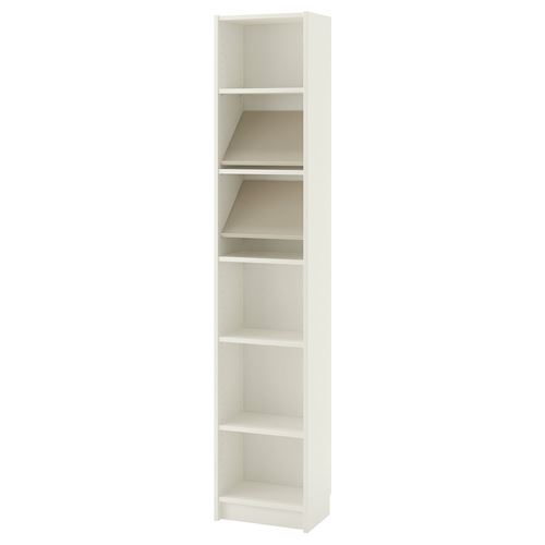 IKEA - BILLY/BOTTNA, kitaplık, beyaz-bej, 40x28x202 cm