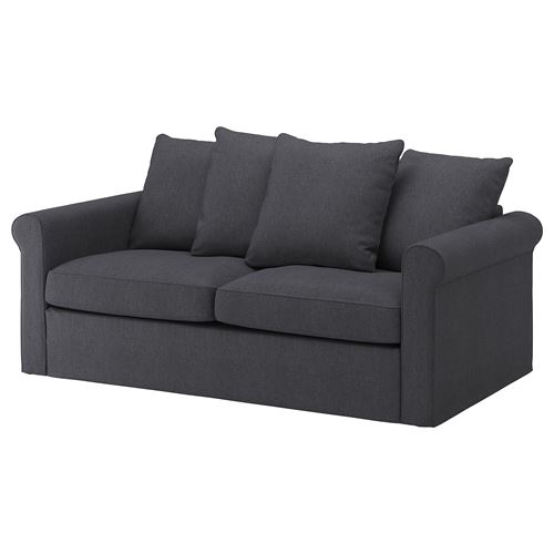 IKEA - GRÖNLID, 2-seat sofa-bed, Sporda dark grey