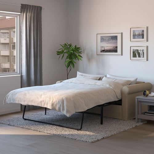 IKEA - GRÖNLID, 2'li yataklı kanepe, sporda natürel