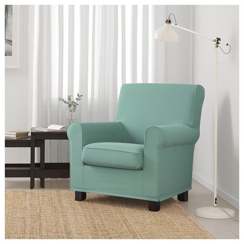 IKEA - GRÖNLID, tekli koltuk, ljungen açık yeşil