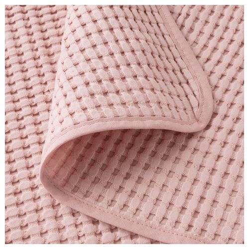 IKEA - VARELD, bedspread/blanket, light pink, 230x250 cm