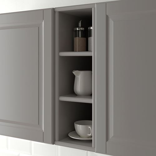 IKEA - TORNVIKEN, open kitchen cabinet, grey, 20x37x60 cm