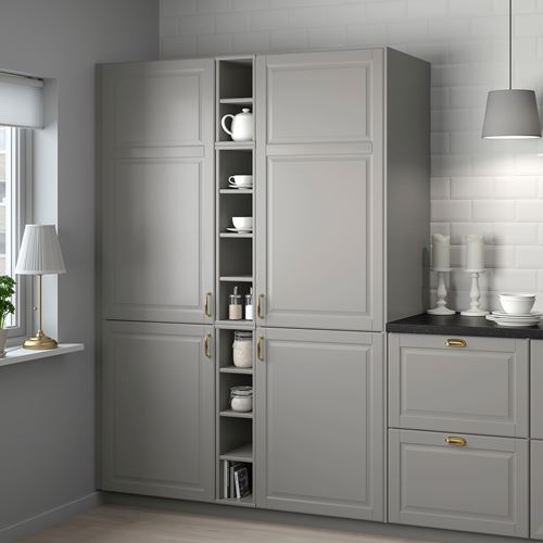 IKEA - TORNVIKEN, open kitchen cabinet, grey, 20x37x80 cm