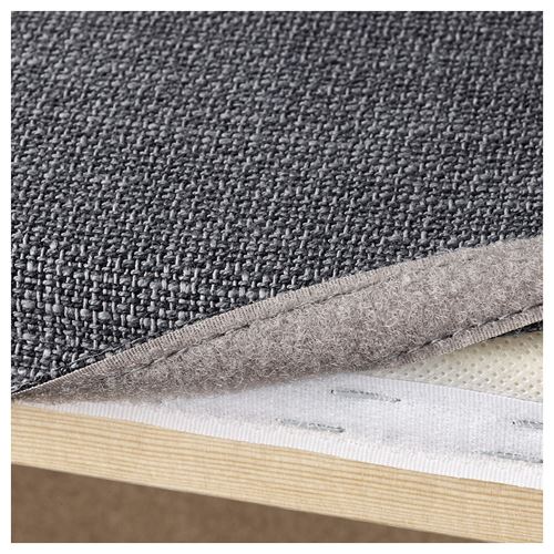 IKEA - VALLENTUNA, cover for seating unit with bed, hillared dark grey